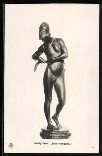 AK Schwertumgürter, v. Ludwig Cauer