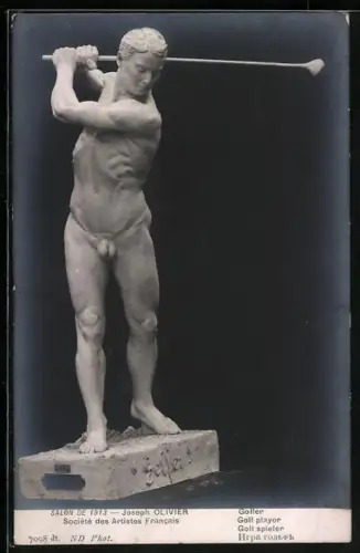 AK Golfer, v. Joseph Olivier, Salon de 1913