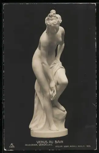 AK Paris, Allegrain, Versailles: Venus au Bain