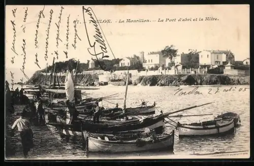 AK Toulon, Le Mourillon, Le Port d`abri et la Mitre