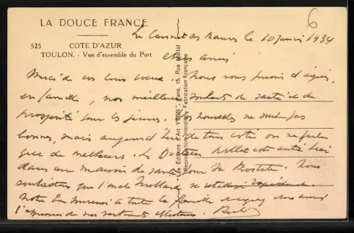 AK Toulon, Vue d`ensemble du Port