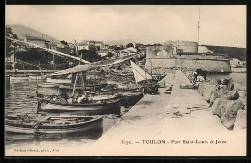 AK Toulon, Fort Saint-Louis et Jetée