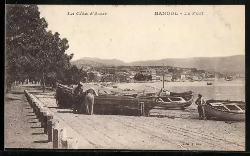 AK Bandol /La Cote d`Azur, Le Port