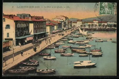 AK La Seyne-sur-Mer, Le Port et les Quais