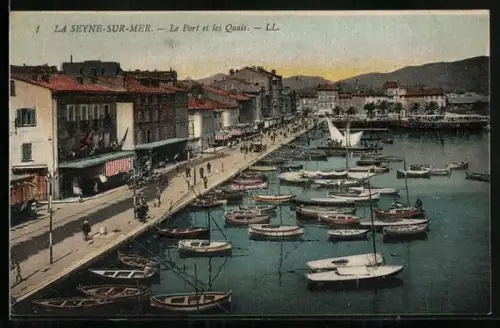 AK La Seyne-sur-Mer, Le Port et les Quais