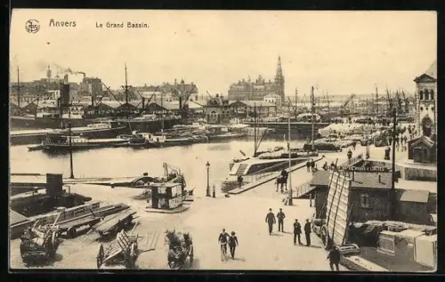 AK Anvers, le grand bassin