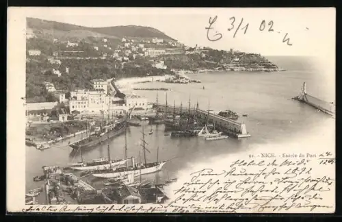 AK Nice, Entrée du Port