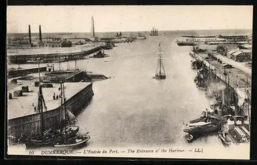 AK Dunkerque, L`Entrée du Port