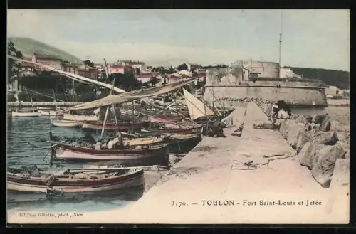 AK Toulon, Fort Saint-Louis et Jetée
