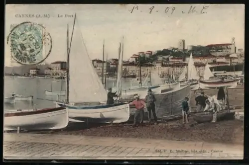 AK Cannes /A.-M., Le Port