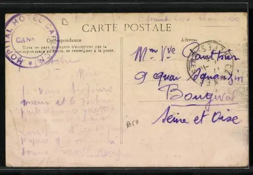 AK Cannes, Un coin du Port