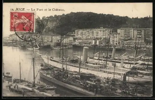AK Nice, Le Port et le Château