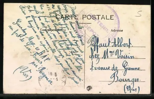 AK Toulon, Le Port, vue prise du premier Rang