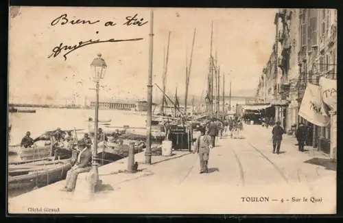 AK Toulon, Sur le Quai