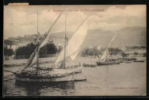 AK Toulon, Un coin du Port marchand