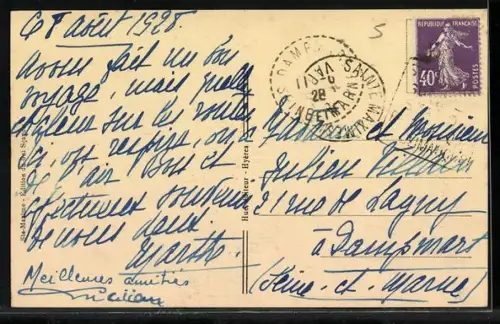 AK Sainte-Maxime, Un coin du Port