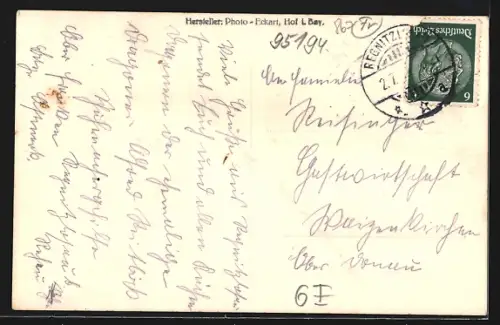 AK Regnitzlosau, Panorama