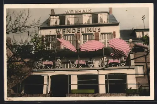 AK Koblenz-Pfaffendorf, Hotel-Weinhaus Wendelinus