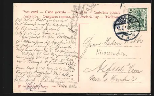 AK Einbeck, Kolonialwarengeschäft von H. Propfe in der Benserstrasse