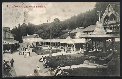 AK Luhacovice, Lázenské námestí