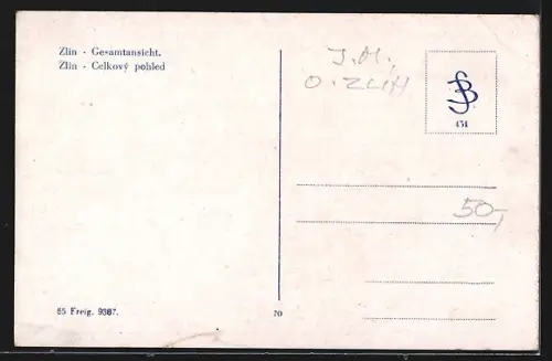 AK Zlin, Blick über den Ort