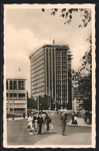 AK Zlin, Verwaltung der Bata-Werke, Zentraldirektion, Fahrradfahrer