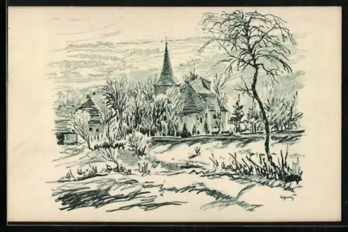 Künstler-AK Hronov, Padoli s Far