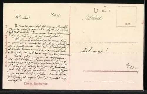 AK Ratiborice, Zamek Ratiborice