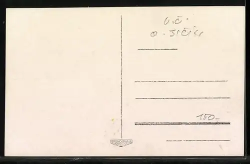 AK Nová Paka, Ortsansicht im Schnee