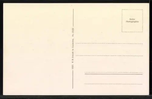 AK Dachstein Simonyhütte /Salzkammergut, Blick auf die Hütte und die Kapelle