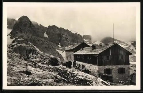 AK Simonyhütte, Gesamtansicht mit Schöberl