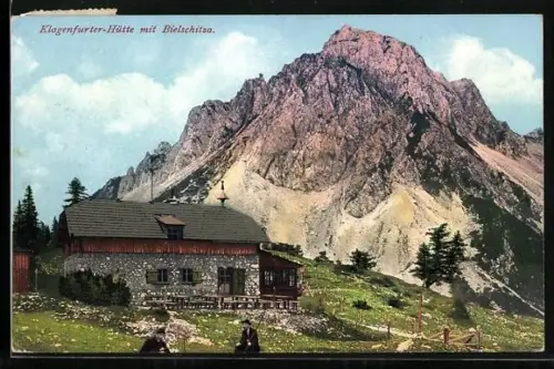 AK Klagenfurter-Hütte, Partie mit Bielschitza