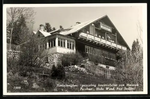 AK Hohe Wand, Hanselsteighaus