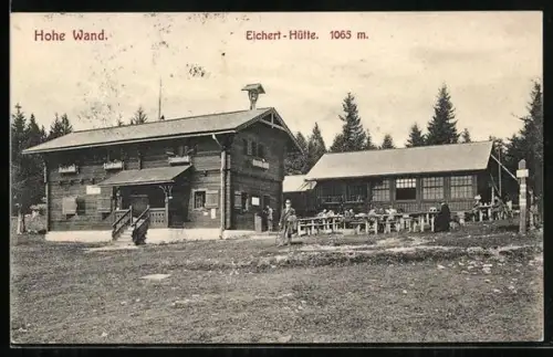 AK Eichert-Hütte auf der Hohen Wand