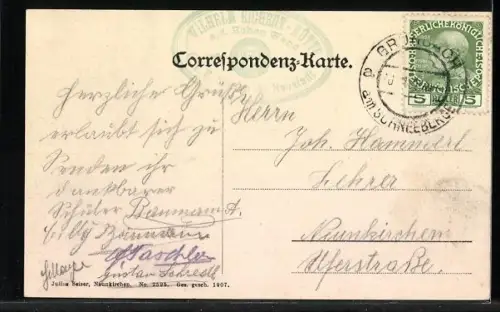 AK Eichert-Hütte auf der Hohen Wand