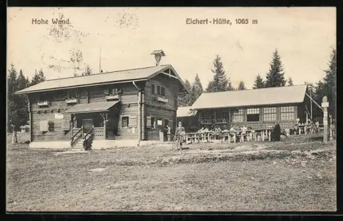 AK Eichert-Hütte auf der Hohen Wand