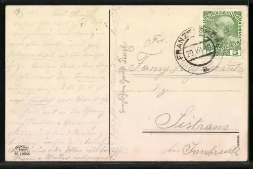 AK Ferdinandshöhe, Häuser an der Dreisprachenspitze