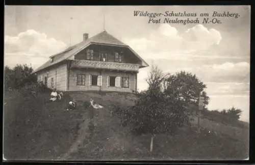 AK Wildegger-Schutzhaus am Buchberg