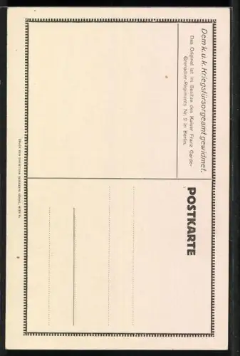 AK Porträt Kaiser Franz Josef I. von Österreich in Uniform