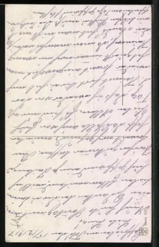 Künstler-AK Theodor Guggenberger: Wassermühle in einem Alpental