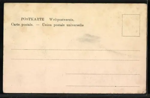 AK Kronprinz Georg von Sachsen auf einem Pferd