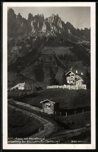 AK Arthurhaus, Blick gegen Mandlwand