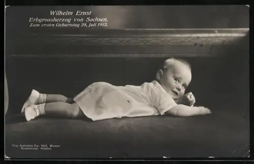 AK Wilhelm Ernst von Sachsen-Weimar-Eisenach