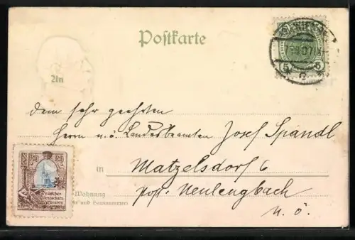 AK Fürst Bismarck, Germania, Kaiserproklamation in Versailles