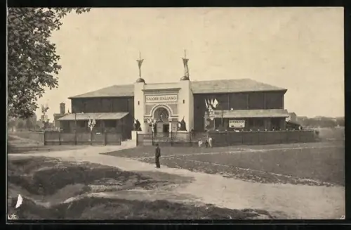 AK Torino, Diorami della Guerra Italo-Turca, Padiglione