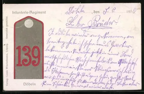 AK Döbeln, Infanterie-Regiment 139