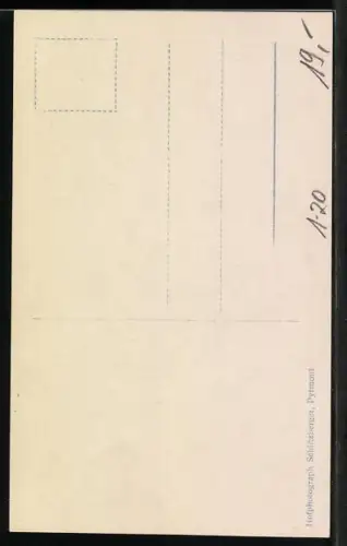 AK Prinz Max zu Waldeck-Pyrmont im Anzug mit Hut und Stiefeln