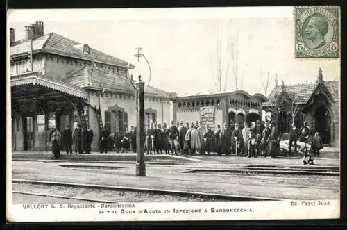 AK Bardonecchia, Il Duca d`Aosta in Ispezione