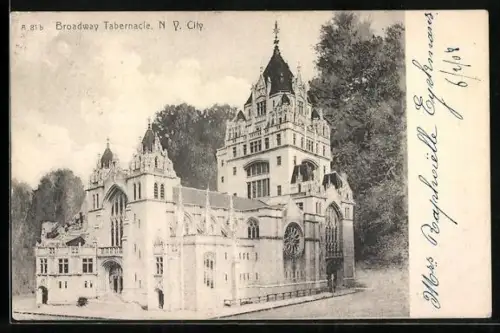 AK New York, NY, Broadway Tabernacle