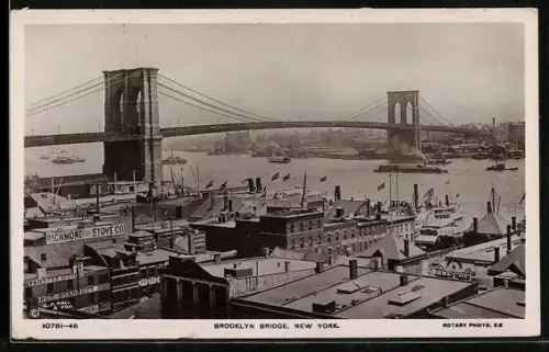 AK New York, NY, Brooklyn Bridge